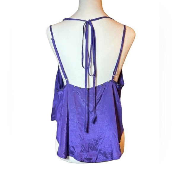 Free People Studded Strappy Halter Tank M - Picture 3 of 7